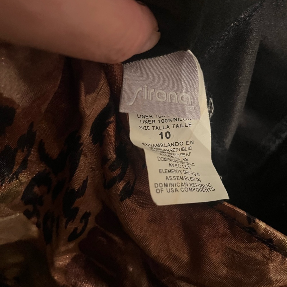 Sirona size 10 ladies bathing suit floral brown design - Picture 4 of 4